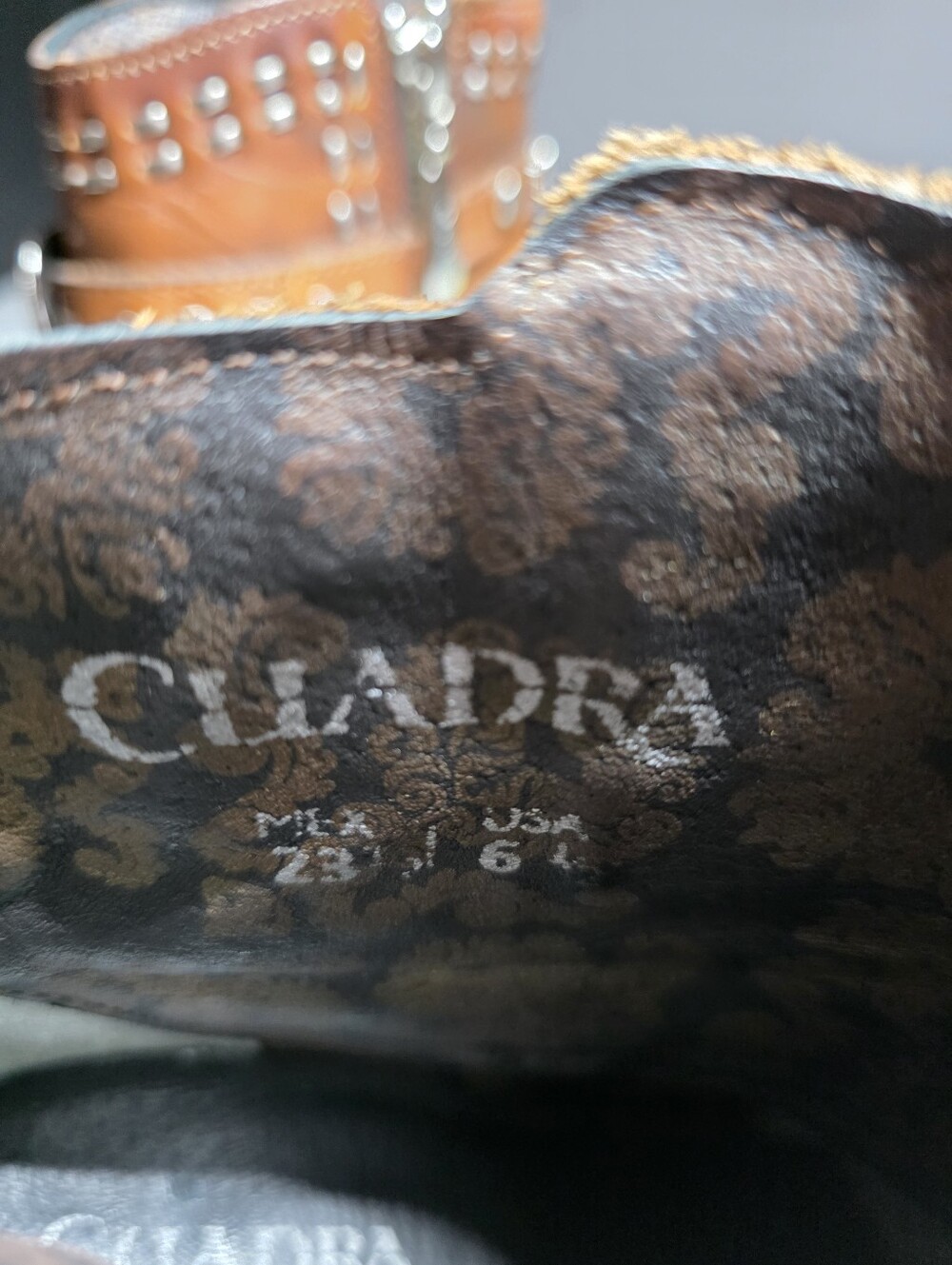Cuadra maple cowhide leather ankle boots women’s Sz 6 1/2 - Picture 15 of 16
